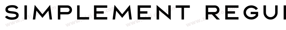Simplement Regular字体转换